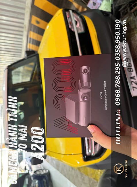 camera hành tình 70mai xe hoi